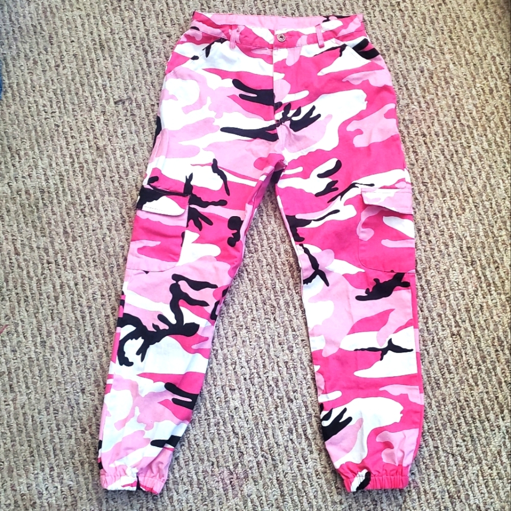 Pink Camo Pants